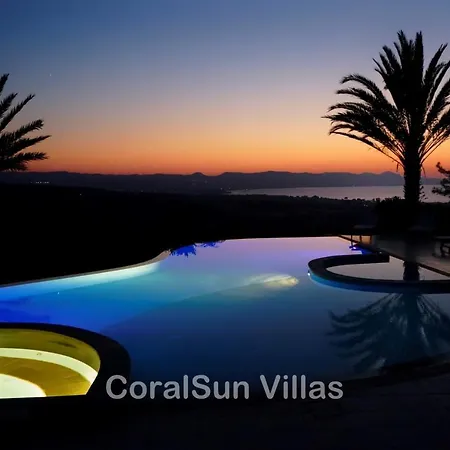 Villa Elite Amazing With Heated Pool By Coral Sun Polis